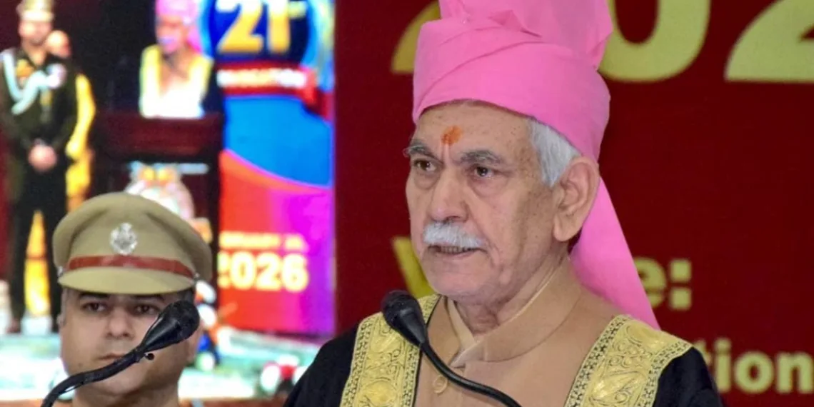 ‘Country First, Innovation First’: LG Sinha Calls for Universities to Lead India’s Transformation