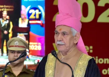 ‘Country First, Innovation First’: LG Sinha Calls for Universities to Lead India’s Transformation