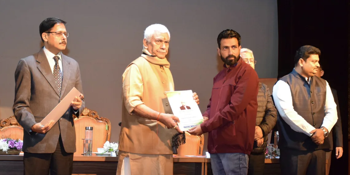 “No Terror Victim’s Family Will Be Denied Justice”: LG Sinha Hands Over Jobs to Families of Terror Victims