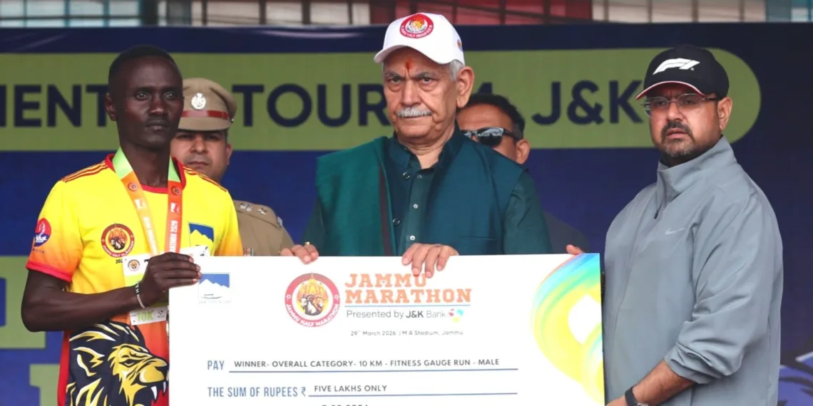 Jammu Marathon Marks New Sporting Era, Showcases UT’s Global Potential: LG Sinha