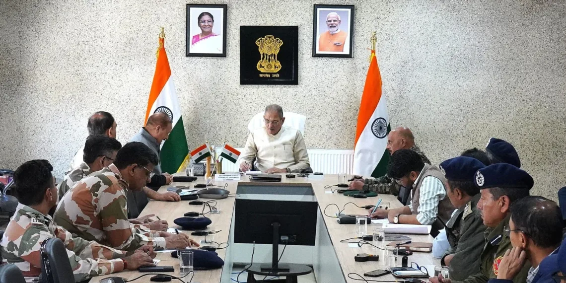 LG Kavinder Gupta chairs high-level security review in Ladakh