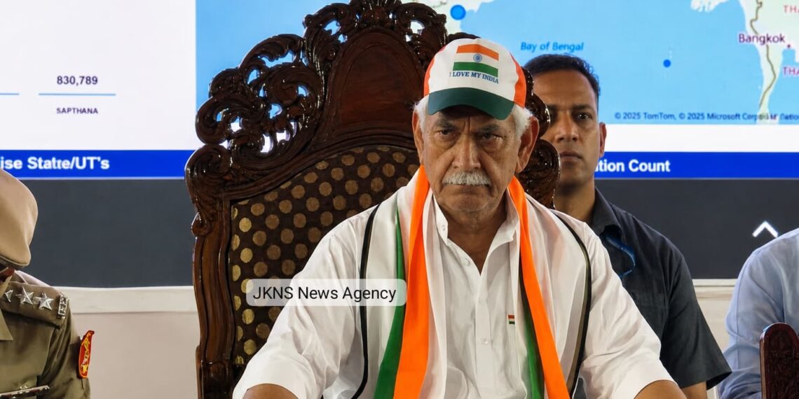 “Har Ghar Tiranga Must Remain High in Our Thoughts, Character and Actions”: LG Sinha