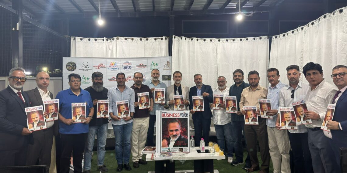 New Quarterly Magazine ‘Prime Business Voice’ Launches to Spotlight Kashmir’s Evolving Economic Landscape