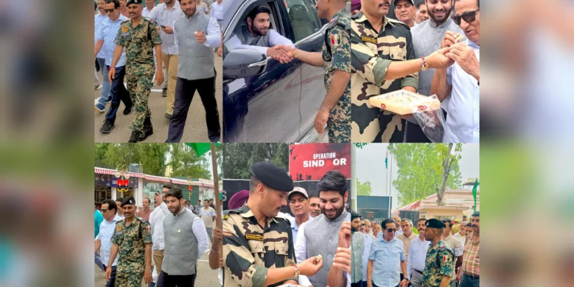 Maroof Khan Celebrates Independence Day with Jawans at R.S. Pura Border