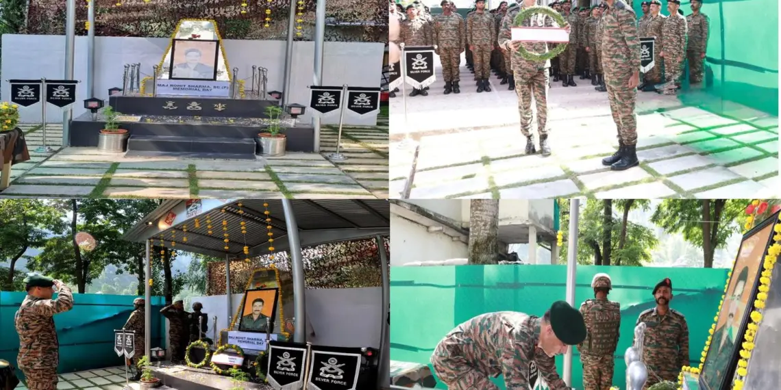 Remembering Martyr Major Rohit Sharma on His Martyrdom Day