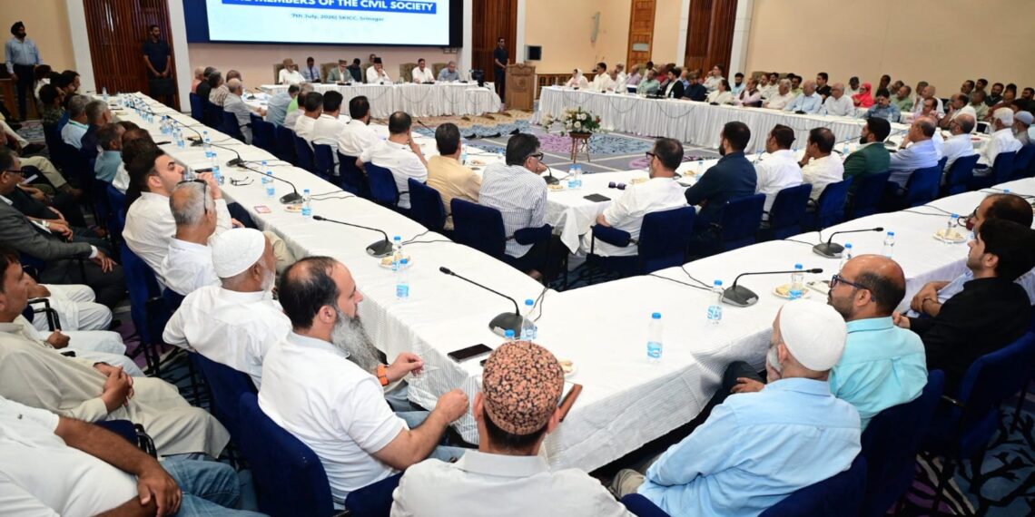 Dr. Farooq, CM Omar Lead Civil Society Push; Resolution Demands Immediate J&K Statehood