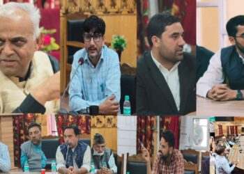 MLA Dr Mohammad Shafi Wani Reviews Public Issues and Development Works in Beerwah