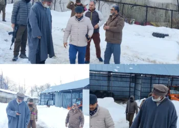 MLA Shopian Reviews Snow Clearance Operations Across Constituency