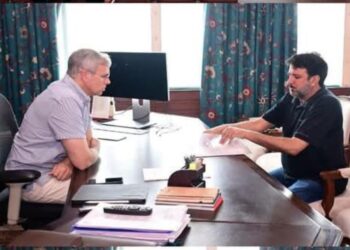 MLA Karnah Meets Chief Minister Omar Abdullah, Raises Key Developmental and Healthcare Issues