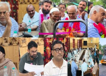 MLA Beerwah Reviews R&B Works, Hails Performance; Inaugurates Macadamised Kalipora–Lalpora Road