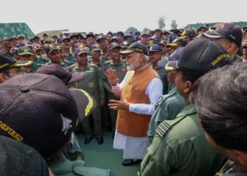 “India Is Eternally Grateful to Our Armed Forces,” says, PM Modi During Visit to AFS Adampur