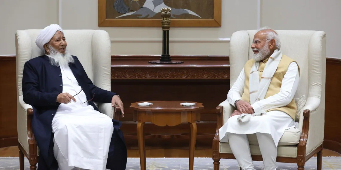 PM Modi Meets Grand Mufti of India, Discusses Social Harmony and Education