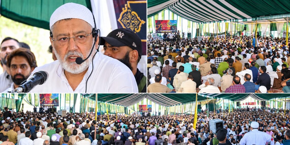 بلہامہ سرینگر میں آل جموں و کشمیر شیعہ انجمن کے زیر اہتمام مجلسِ عزا