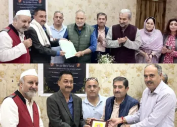 Muslim man donates land for toilet block of Sharda Temple at LoC Teetwal Kashmir