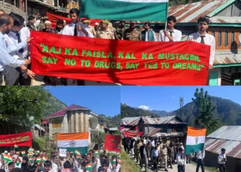 Nasha Mukti J&K Abhiyan Observed at Parada Village with Massive Participation