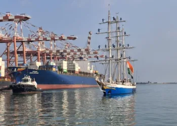 Indian Navy’s Capacity Building Takes Centre Stage as INS Tarangini Docks in Trincomalee