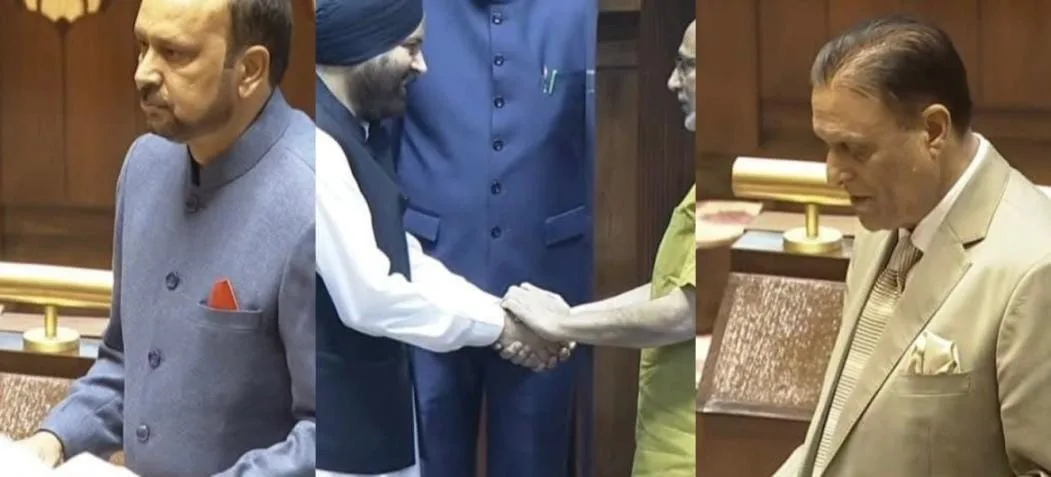 Three National Conference Leaders Sworn In as Rajya Sabha Members