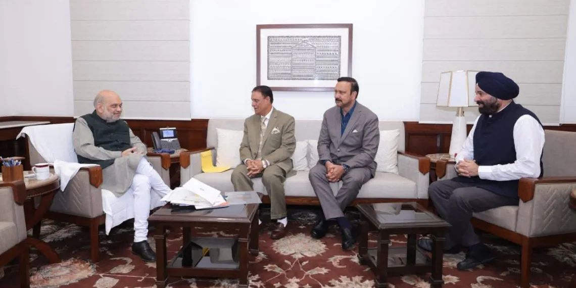 NC MPs Submit Memorandum on Prisoners, Statehood, and Business Rules in J&K to Home Minister Amit Shah