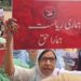 NC Stages Protest in Srinagar, Demands Immediate Restoration of J&K Statehood