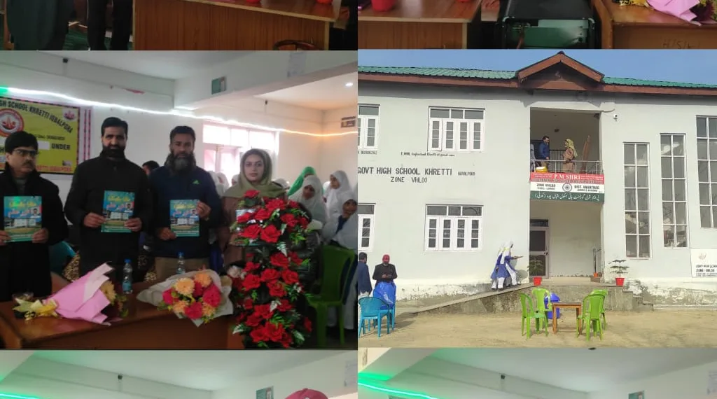 PM SHRI Govt. High School Khretti, Anantnag Celebrates Annual Day; Launches School Magazine “Noor-e-Ilm”