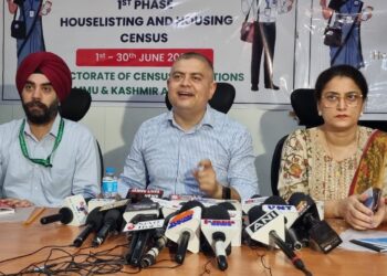 J&K Tops Union Territories in Census 2027 Self-Enumeration