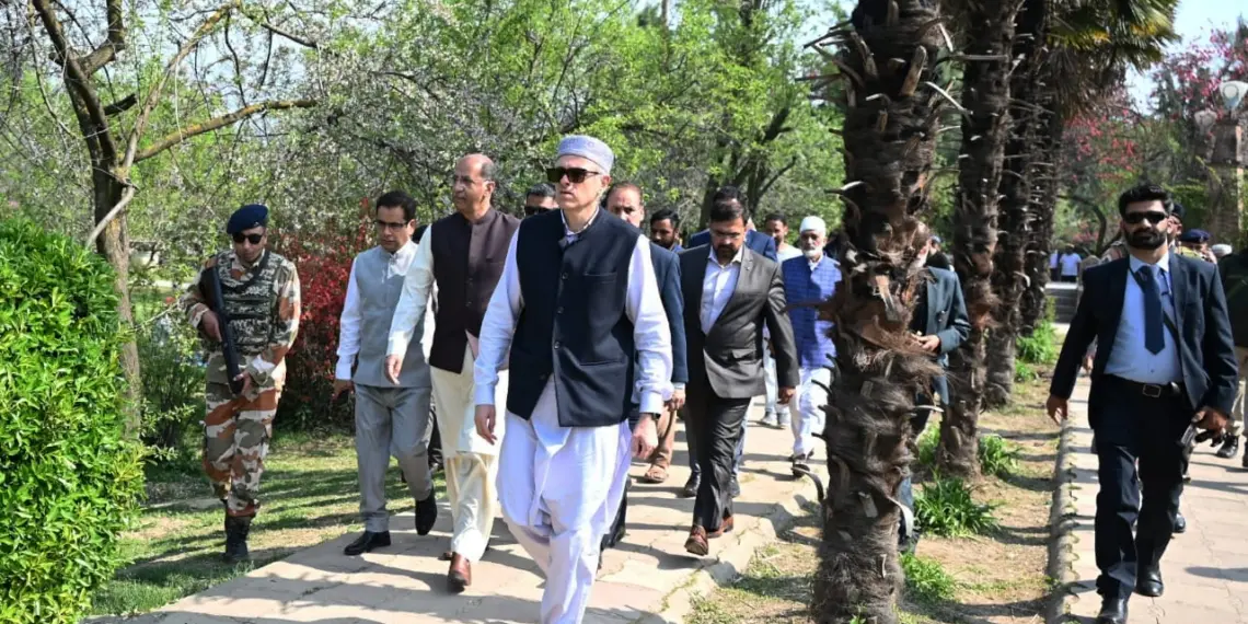 Chief Minister Omar Abdullah inaugurates Almond Bloom Festival-2025 at Badamwari