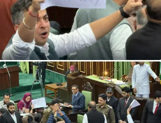 “Let CM Say It Was a Slip of Tongue”; BJP Legislators Protest in House Over CM’s Alleged Comment, Demand Apology