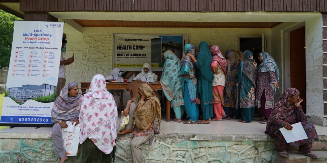 PARAS Health Srinagar Takes Multi-Specialty Healthcare to Sonmarg