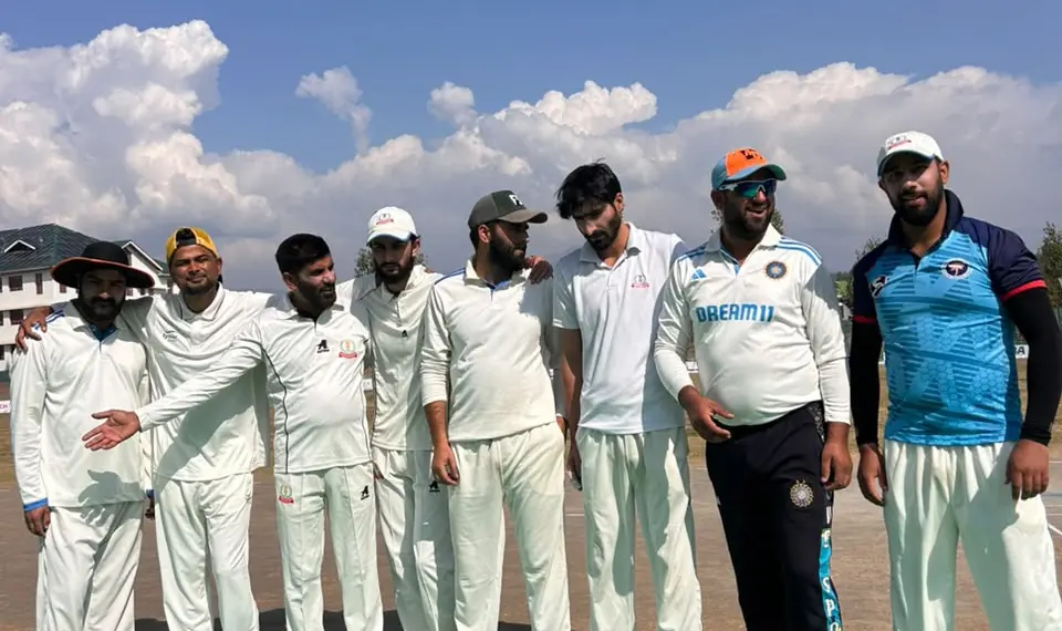Parvez Rasool Shines with Bat and Ball as Income Tax XI Kashmir Beat CA XI by 17 Runs