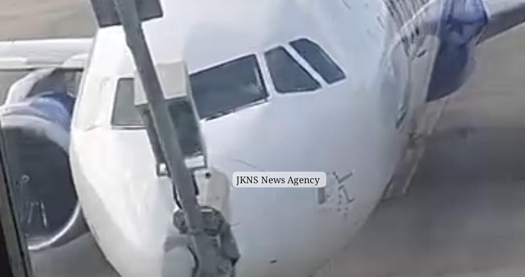 IndiGo Flight Comes in Contact With VDGS Pole While Parking at Srinagar Airport