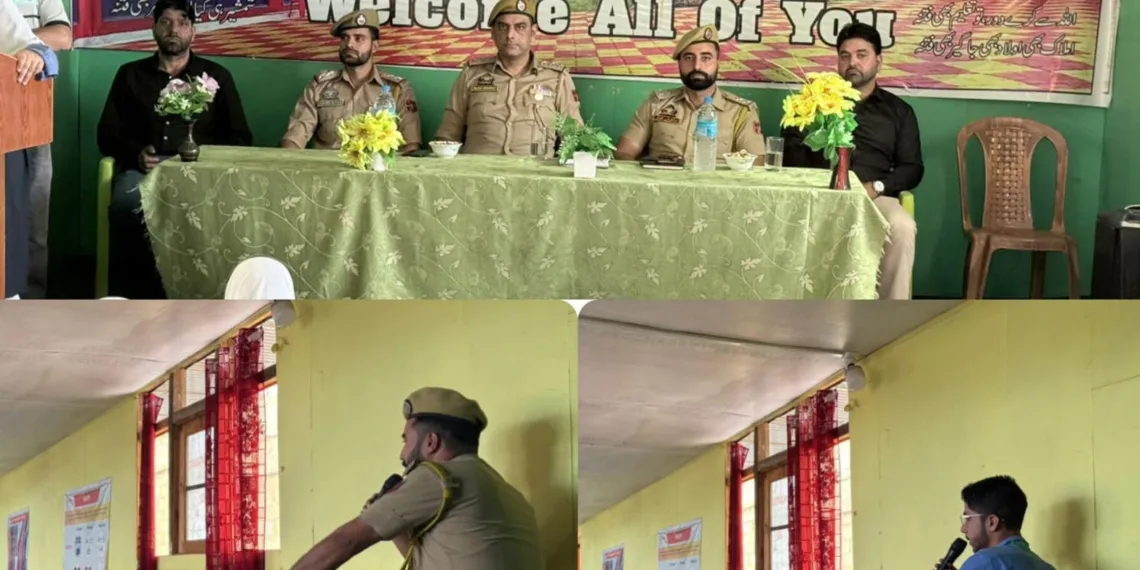 Police Holds Awareness, Quiz Competition on New Criminal Laws at Yaripora, Kulgam