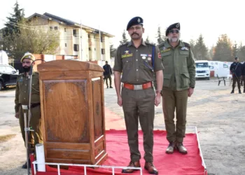 Budgam Police Observes 150ᵗʰ Anniversary of National Song “Vande Mataram” at DPL Budgam