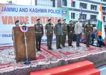 Srinagar Police Observes 150th Anniversary of “Vande Mataram” Across All Units