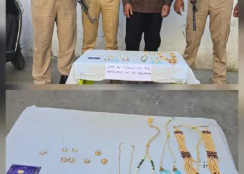 Stolen Gold Worth ₹12 Lakh Recovered, One Arrested in Nowhatta Burglary Case