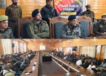 Bandipora Police Holds Public Darbar at Sumbal, Chaired by SSP Bandipora