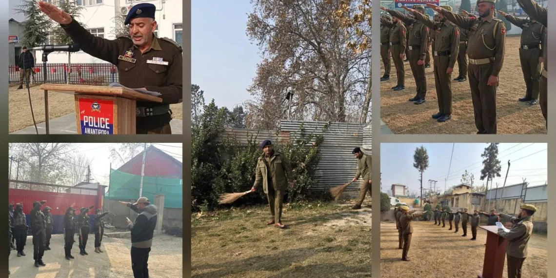 Awantipora Police Celebrates Constitution Day across Police District Awantipora
