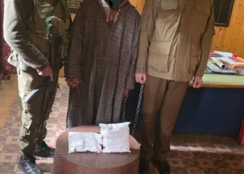 Naka Checking Leads to Arrest of Alleged Drug Smuggler in Anantnag