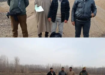 Crackdown on Illegal Mining: Two Unauthorized Sand Dumping Sites Sealed in Baramulla Old Town