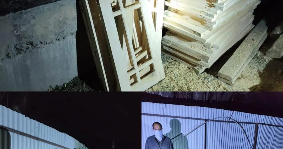 Baramulla Police Seizes Illegal Timber in Goigam Kunzer; Accused Booked