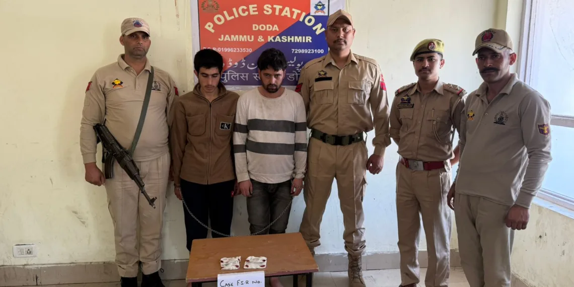 Major Anti-Drug Crackdown in Doda: Three Peddlers Held, Heroin and Charas Seized