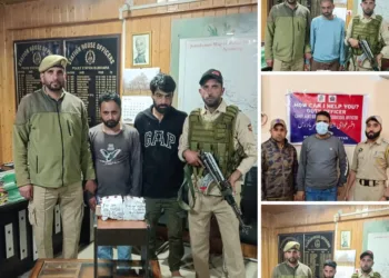Massive Anti-Drug Crackdown in Anantnag: 5 Peddlers Arrested, Over 3.93 Kg Contraband Seized