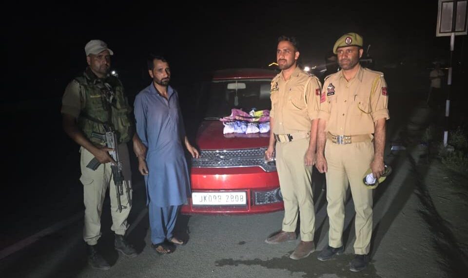 Anantnag Police Bust Inter-District Drug Network, Seize ₹20 Crore Heroin Haul