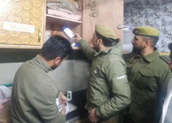 Srinagar Police Intensifies Inspection Drive of Doctors’ Lockers in Medical Institutions