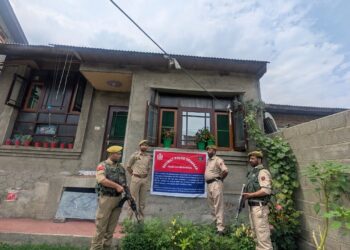 Srinagar Police Attaches Drug Traffickers’ Properties Worth ₹3.34 Crore Under NDPS Act