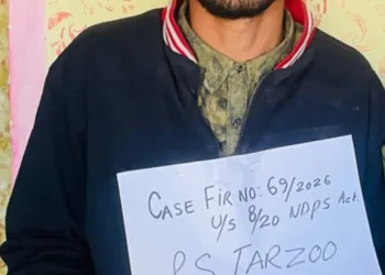 Drug Peddler Nabbed in Sopore as Anti-Narcotics Crackdown Intensifies