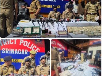 “Drug Network Spread Beyond J&K”: Srinagar Police Bust Major Interstate Narcotics Supply Chain