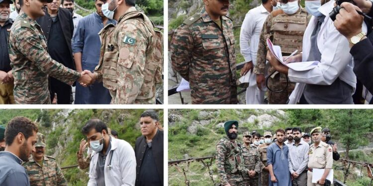 Pakistani National Repatriated Through LoC Crossing Point in Kupwara: Army