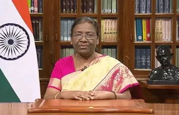 President Murmu Calls for Unity, Democratic Resolve and Nation-First Spirit in Republic Day Eve Address