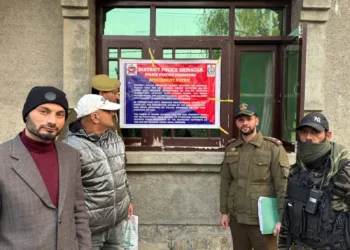 Srinagar Police Attaches Property of Drug Peddler Valued at ₹1 Crore