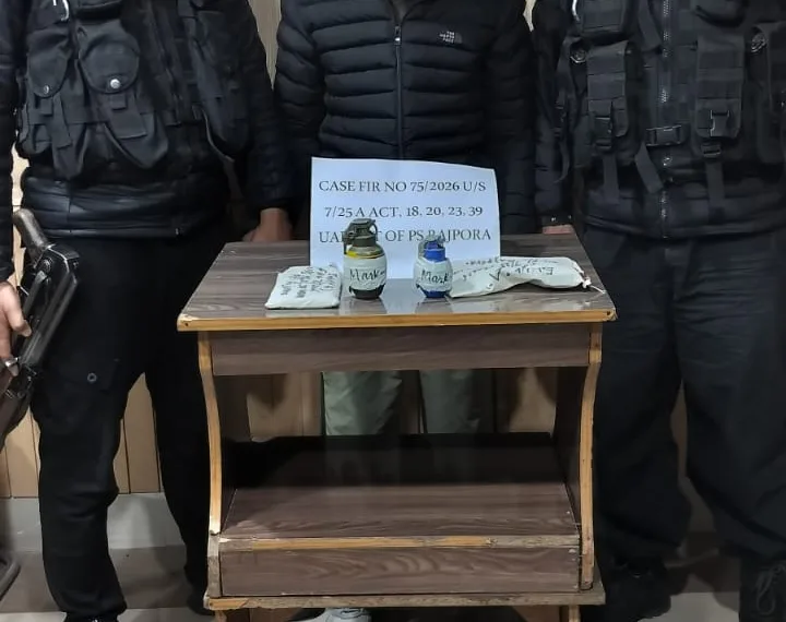 Terror Associate Arrested, Arms, Ammunition Recovered, UAPA Case Registered